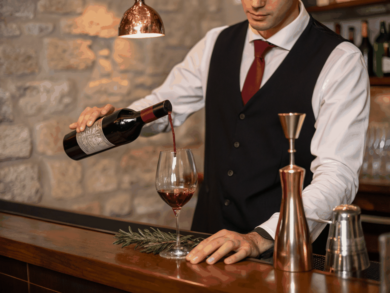 Luca Moretti, Head Sommelier at CUCINA